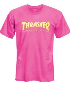 Thrasher Magazine Hot Pink t shirt