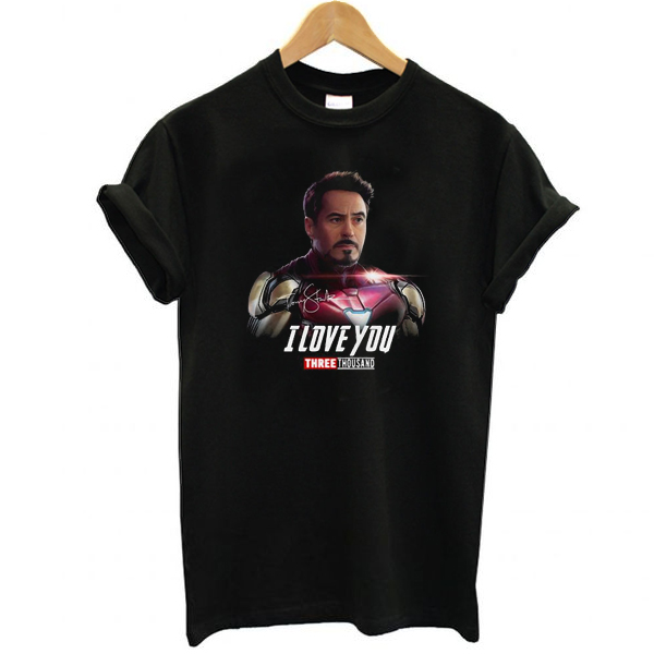 Tony Stark I love you three thousand t shirt