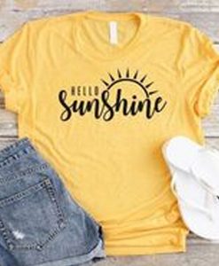 Camping sunshine t shirt