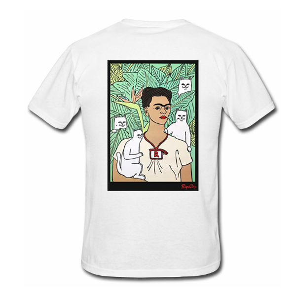 Frida Kahlo Rip N Dip t shirt back
