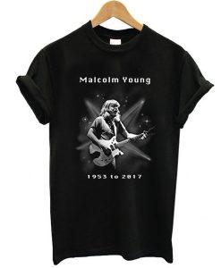 Malcolm Young Tribute t shirt