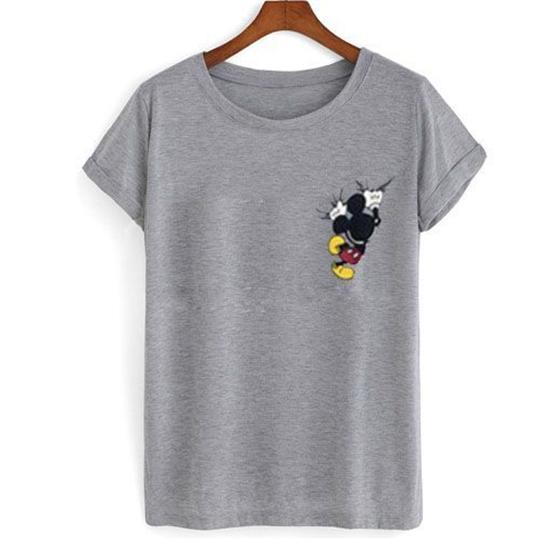 Mickey Mouse Climbing t shirt