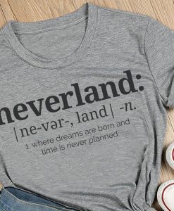Neverland t shirt