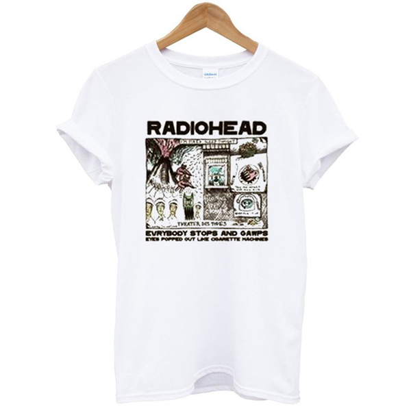 Radiohead Colored In Drawing t shirt