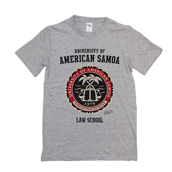 University of American Samoa Law School t shirt