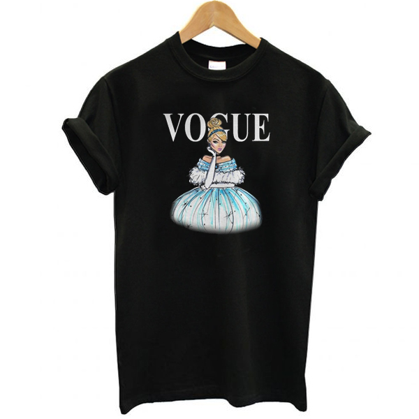 Vogue Cinderella Princess Disney t shirt