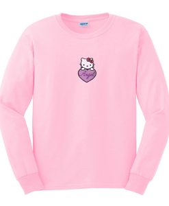 hello kitty angel love sweatshirt