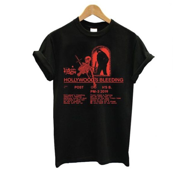 Hollywood’s Bleeding t shirt