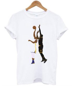 LeBron James Block On Andre Iguodala t shirt