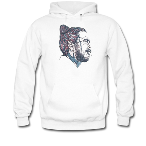 Post Malone Face Art hoodie