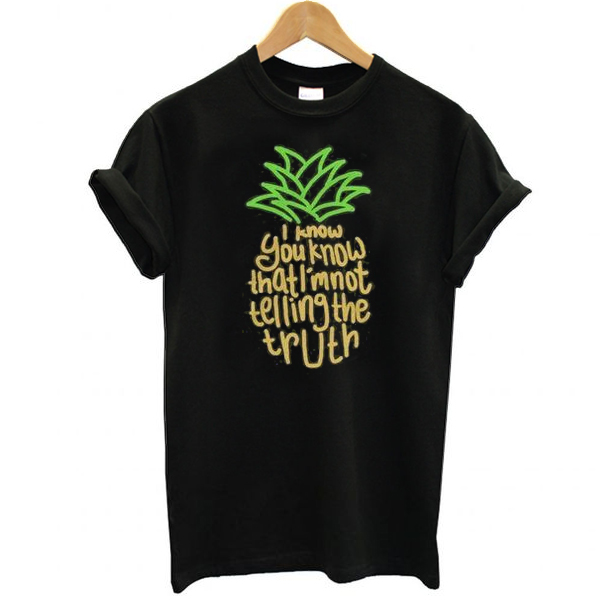 Psych Pineapple Theme t shirt