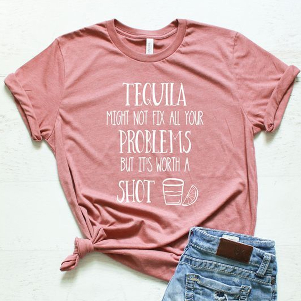 Tequila might t shirt