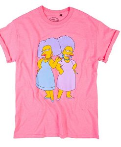 Women's Hot Pink The Simpsons Patty t shirt