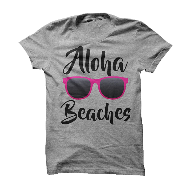 Aloha Beaches t shirt