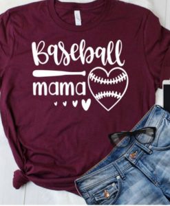 Baseball Mama t shirt