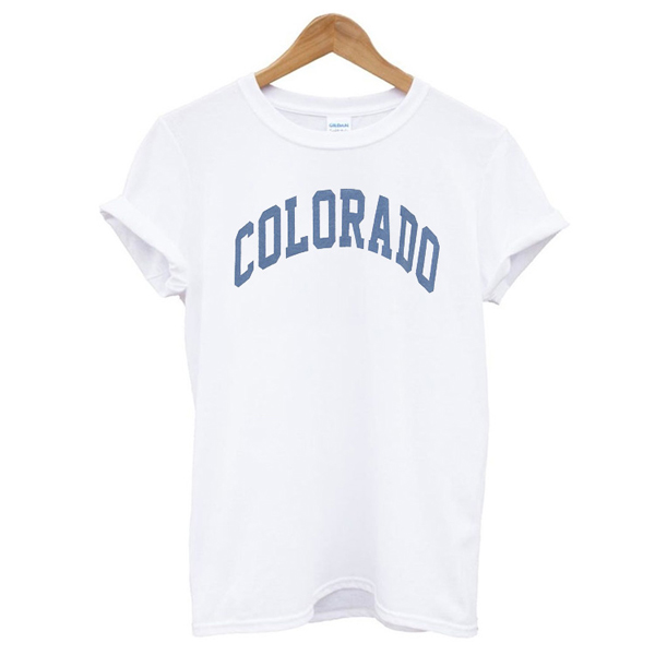 Colorado White t shirt