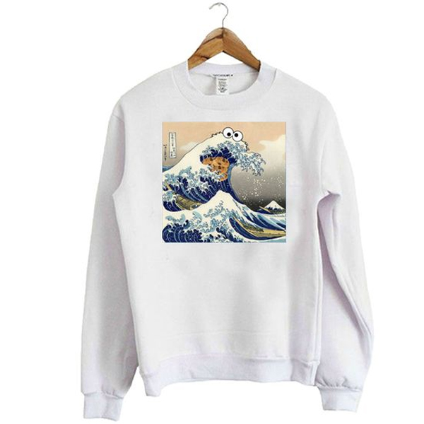 Cookie Monster Wave Sweatshirt