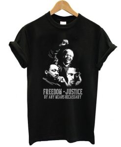 Mandela, Martin Luther King Malcolm t shirt