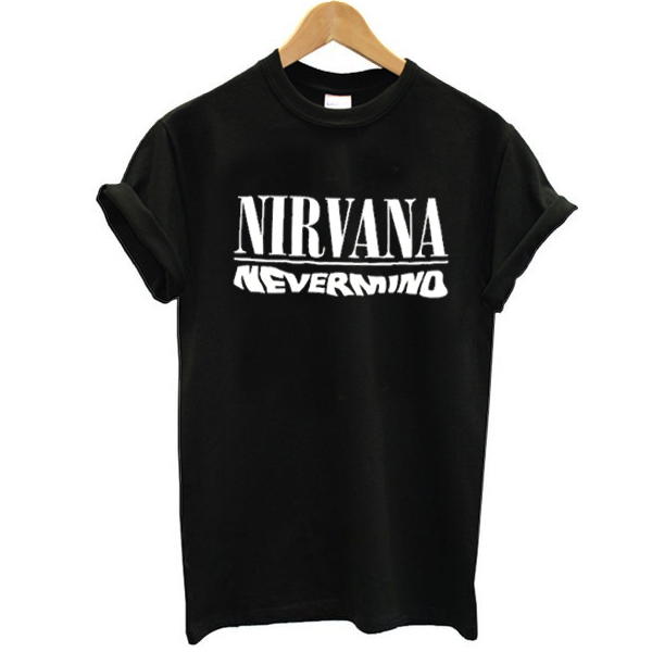Nirvana nevermind t shirt