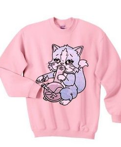 Pastel Bong Cat sweatshirt