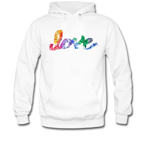 RAINBOW LOVE hoodie
