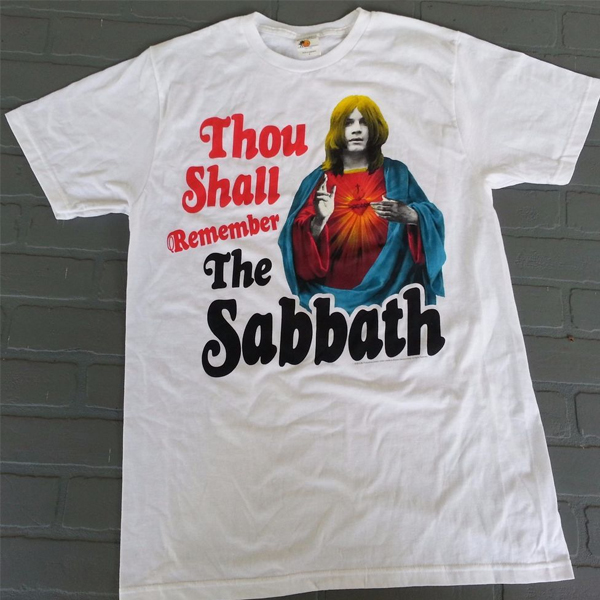 Thou shalt remember the sabbath t shirt