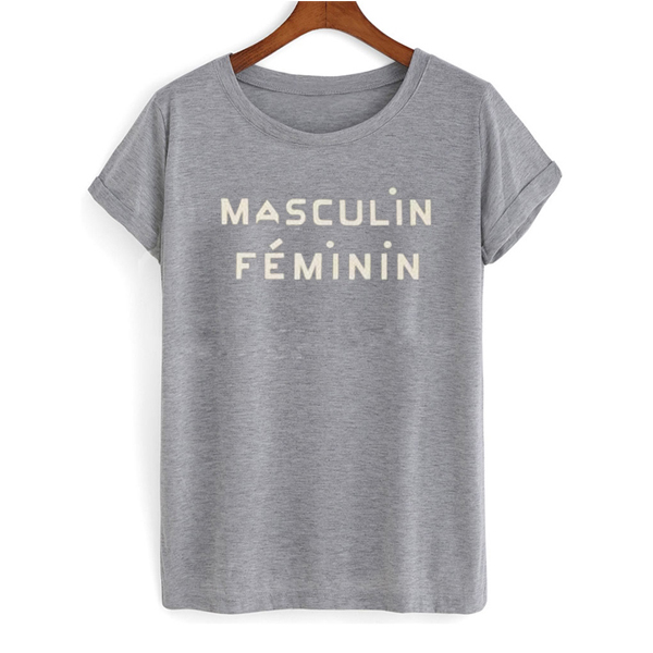 masculin feminin t shirt