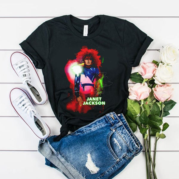 Janet Jackson Metamorphosis Portrait t shirt