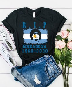 Rip Diego Maradona 1960 2020 t shirt
