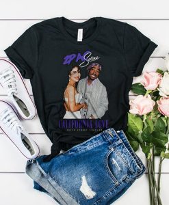 TUPAC & SELENA California Love t shirt