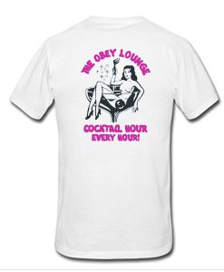 The Obey Lounge Cocktail t shirt