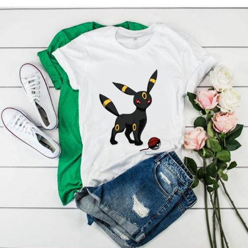 Umbreon Silhoutte Pokemon t shirt