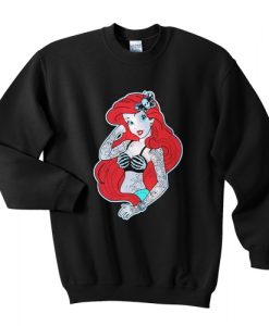 Ariel Daddy's Lil Mermaid Tattoo sweatshirt