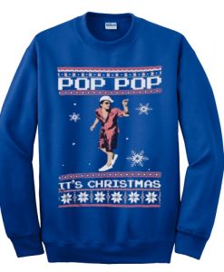 Bruno Mars Pop Pop It's Christmas sweatshirt