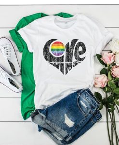 DRAGSTYLZ LOVE WINS t shirt