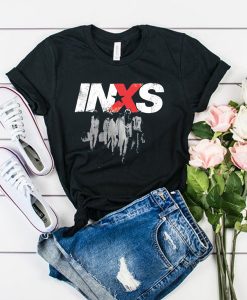 INXS in excess Michael Hutchence The Farriss Brothers t shirt