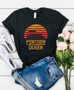pontoon queen t shirt