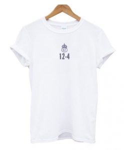 12-4 White t shirt