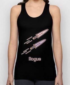 Cute Dungeons And Dragons Rogue tank top