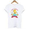 bart simpson radical dude t shirt