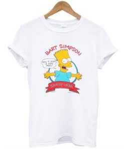 bart simpson radical dude t shirt