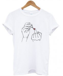 middle finger t shirt