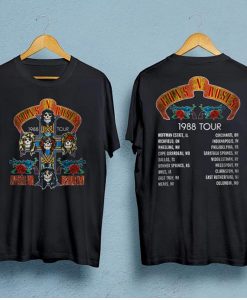 GNR 1988 Tour Appetite For Destruction t shirt