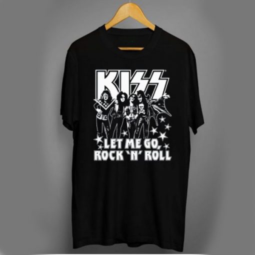 KISS Let Me Go Rock N Roll t shirt