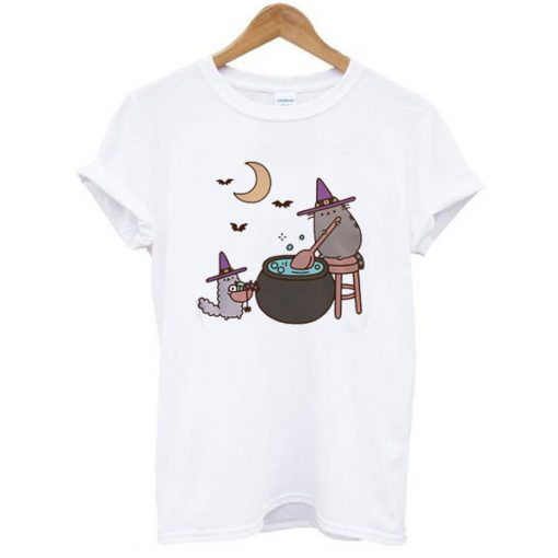 Kawaii PUSHEEN CAT t shirt