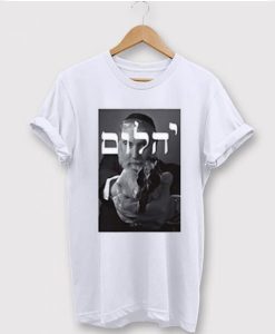Mac Miller Hebrew Writing t shirt