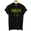 Nirvana logo t shirt