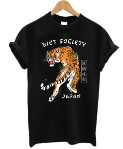 Riot Society Riot Society Tiger Japan t shirt