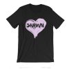 Shawn Heart Short Sleeve t shirt