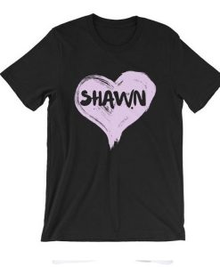 Shawn Heart Short Sleeve t shirt